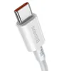 Kabel Baseus CATYS-C02 USB-C - USB-C PD QC FCP 100W 5A 2m - biały